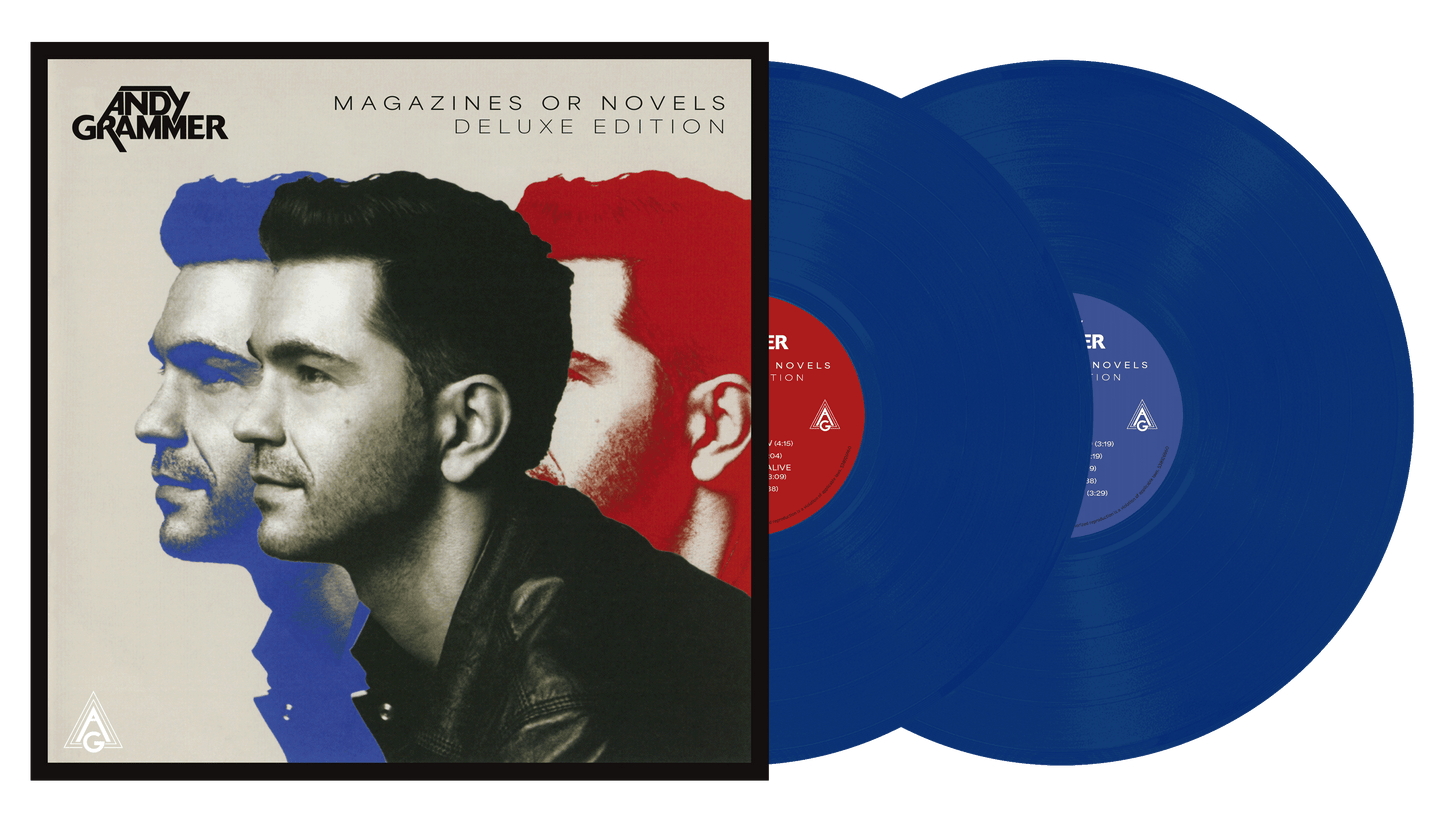 Andy Grammer – Magazines or Novels (Deluxe Edition) – 2LP (Blue Color)