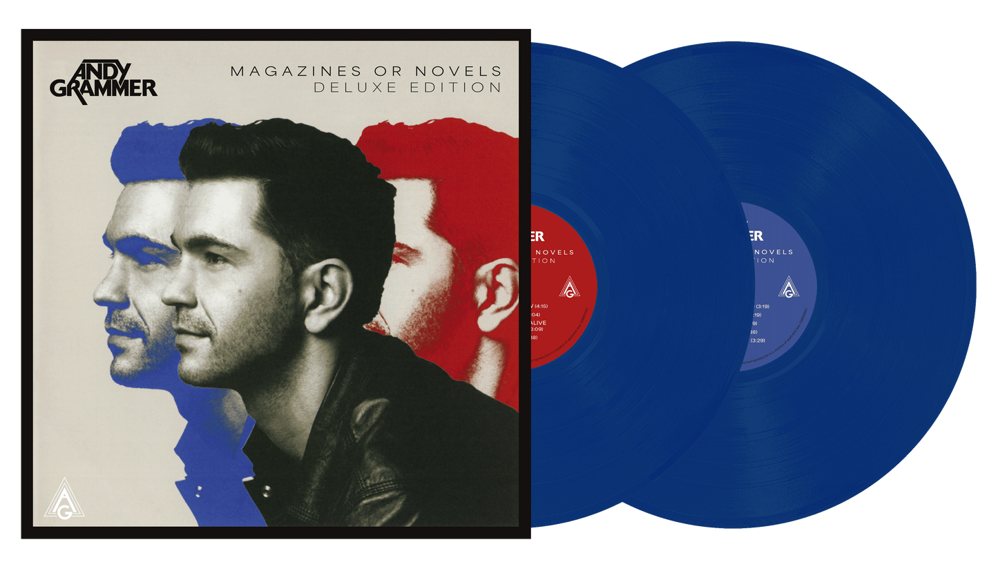 Andy Grammer – Magazines or Novels (Deluxe Edition) – 2LP  (Blue Color)